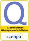 EU-Zertifizierter Wärmepumpeninstallateur